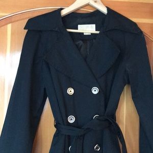 Black Michael Kors coat size medium